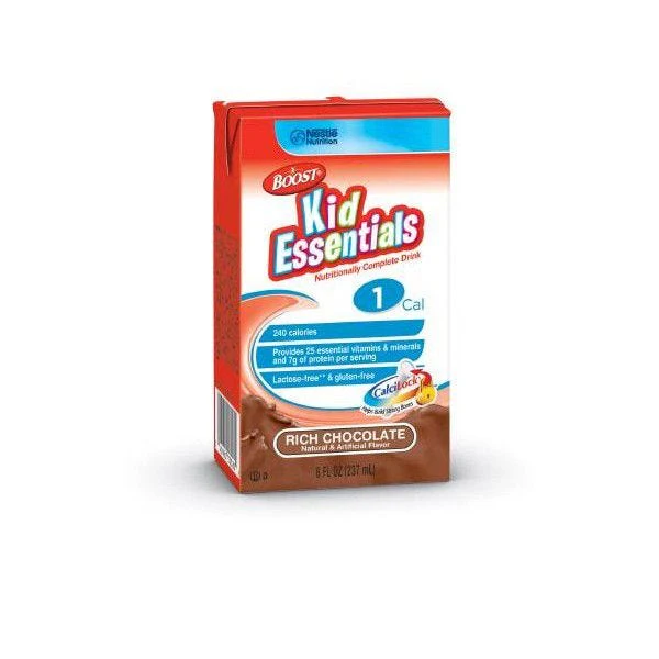 Nestle Boost Kid Essentials 1.0 Cal Complete Nutrition Drink: Chocolate, 27 Count