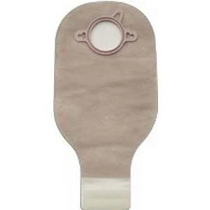 New Image 2-Piece Drainable Ostomy Pouch - 1-Sided Comfort Panel, Precut, Lock 'n Roll, 12" L, 2-3/4", Ultra-clear, Box of 10 - Image 2