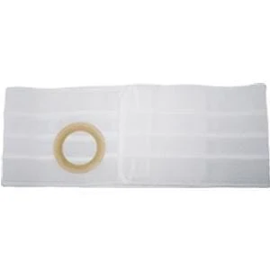New Image FlexWear 1" Pre-Cut Convex Skin Barrier, 2-3/4" Flange, Tape Border, Blue, Box of 5