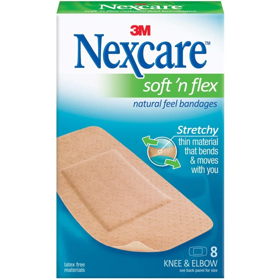 Nexcare 571-08 Soft 'n Flex Bandages, Box of 8 - Image 2