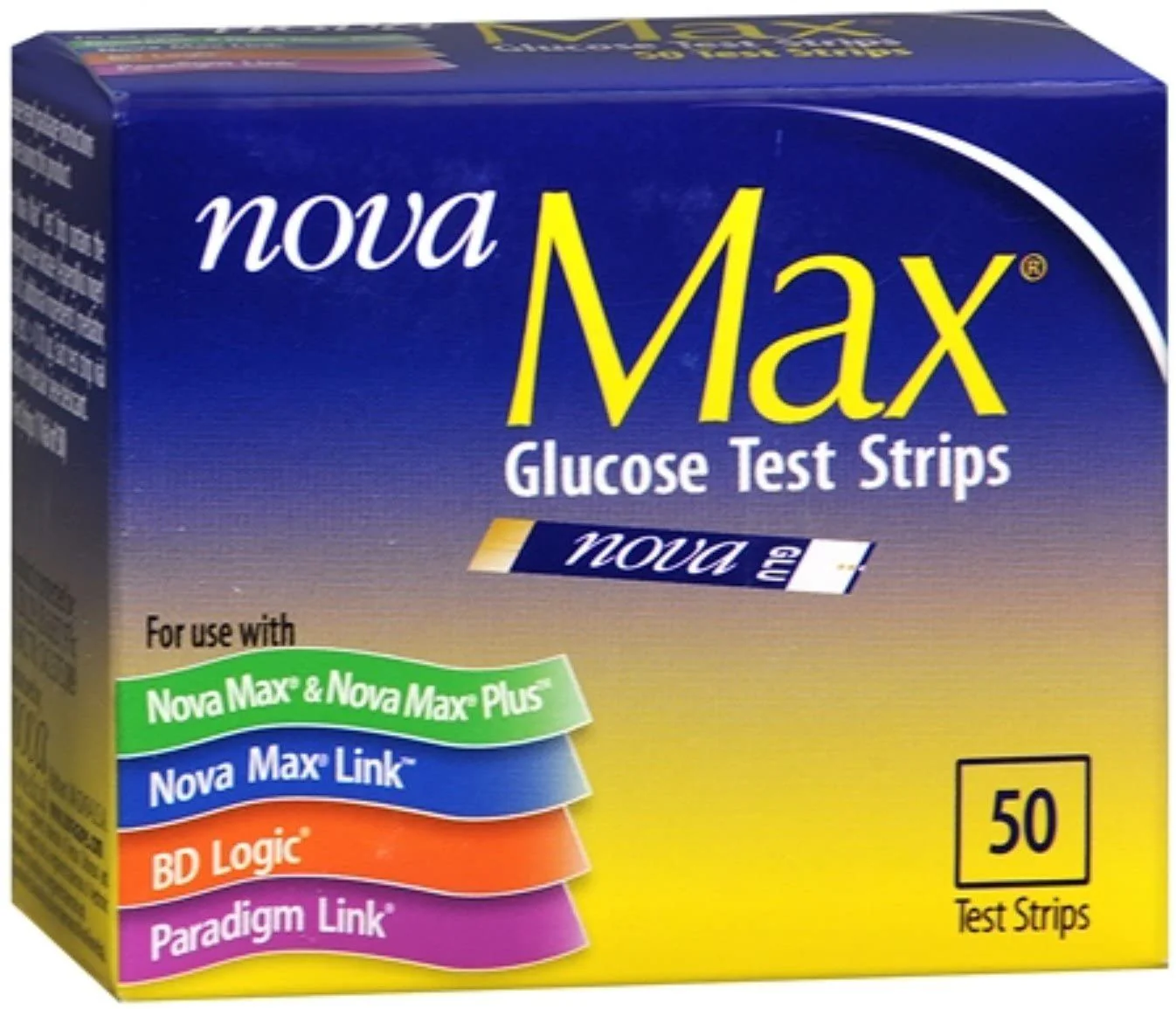 Nova Max Plus Meter & Blood Glucose Test Strip Bundle - Image 4