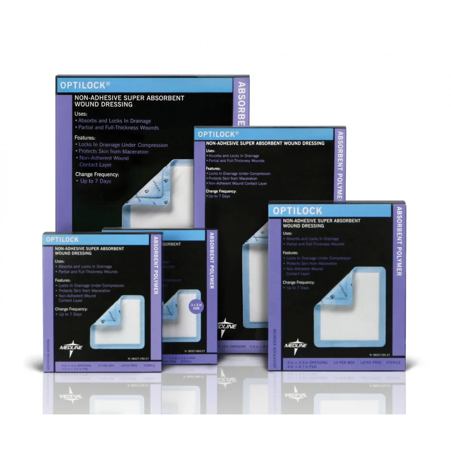 OptiLock MSC64812EP Non-Adhesive Dressing, Box of 10 - Image 2
