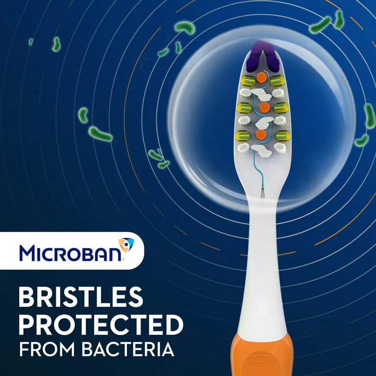 Oral-B Vibrating Pulsar Battery Toothbrush with Microban, Soft - Image 5