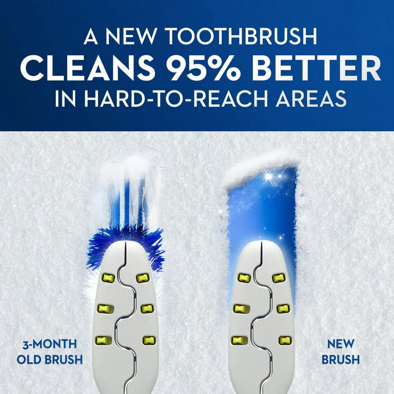 Oral-B Vibrating Pulsar Battery Toothbrush with Microban, Soft - Image 6