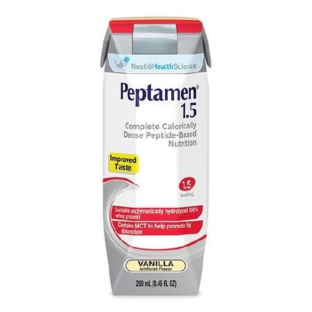 Peptamen 1.5 Vanilla 250mL Carton Ready to Use Case of 24
