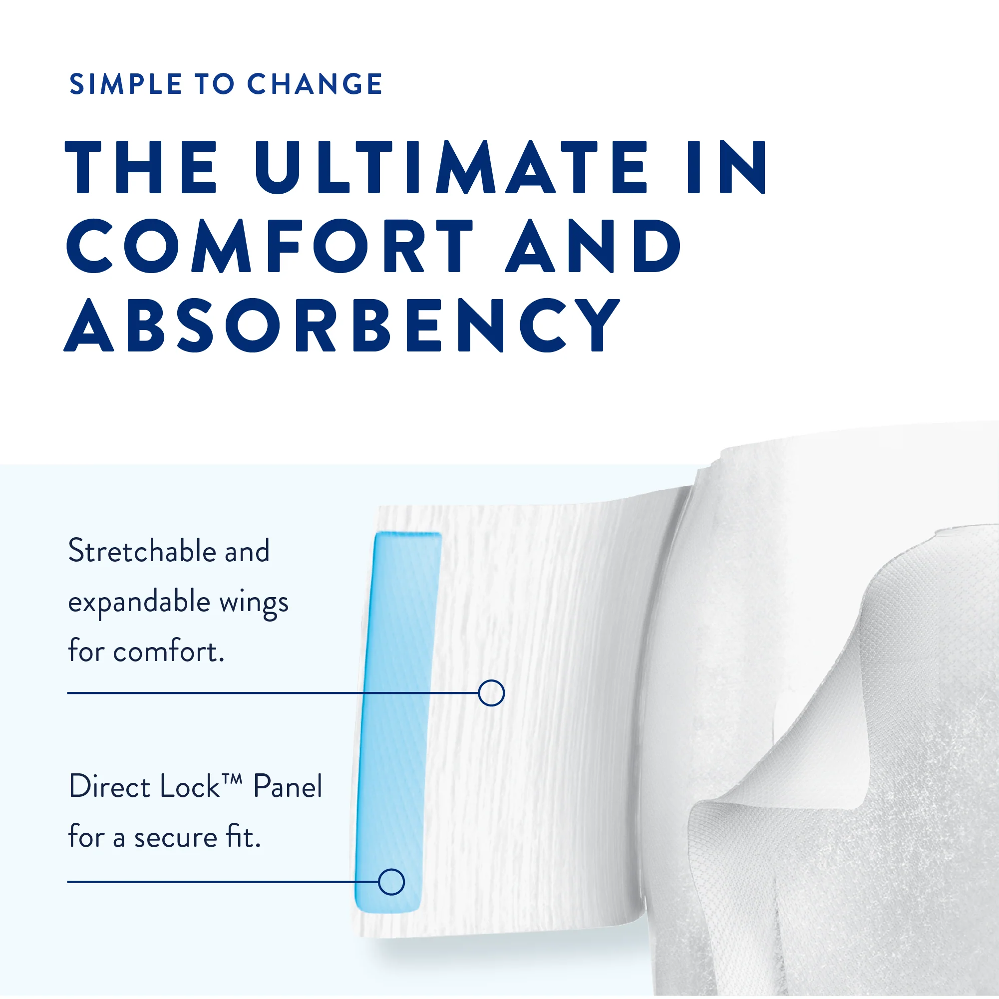 Prevail Air Overnight Briefs, Overnight Absorbency, Breathable, Refastenable Tabs - Image 7