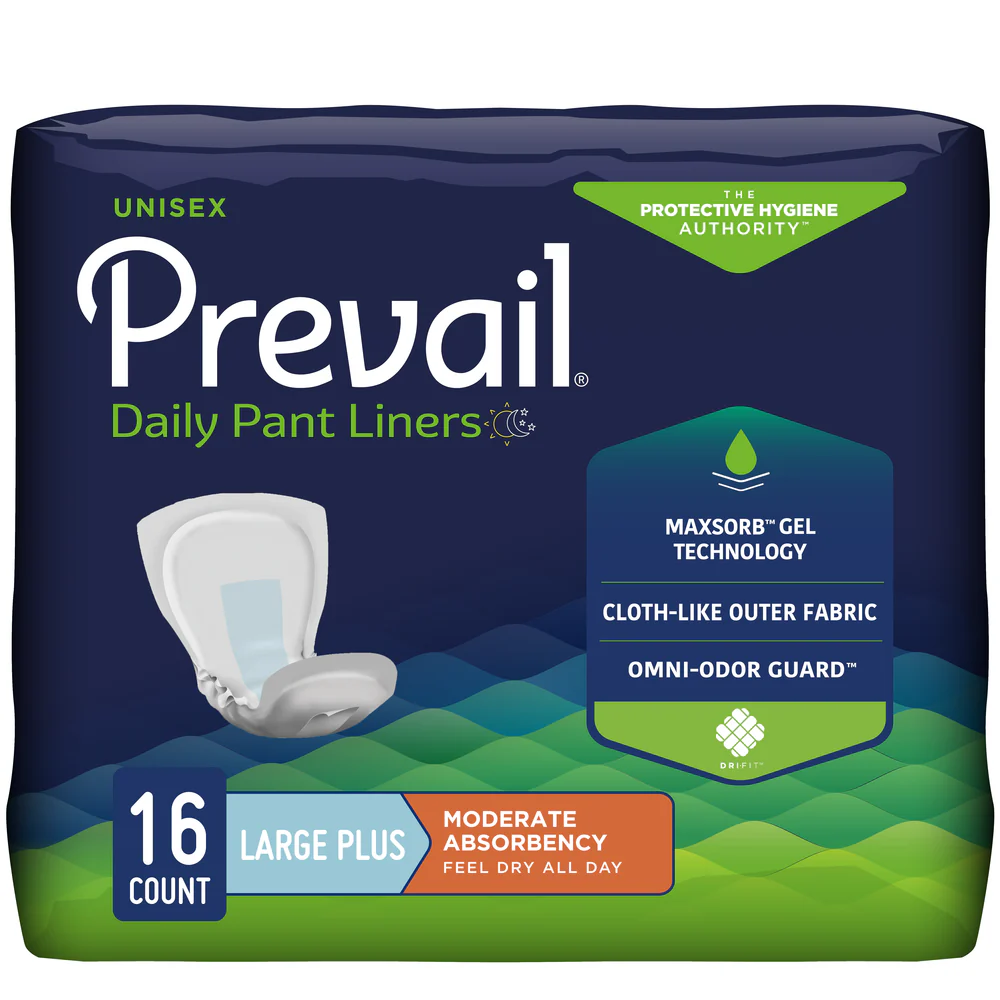 Prevail Daily Incontinence Pant Liners - Image 2