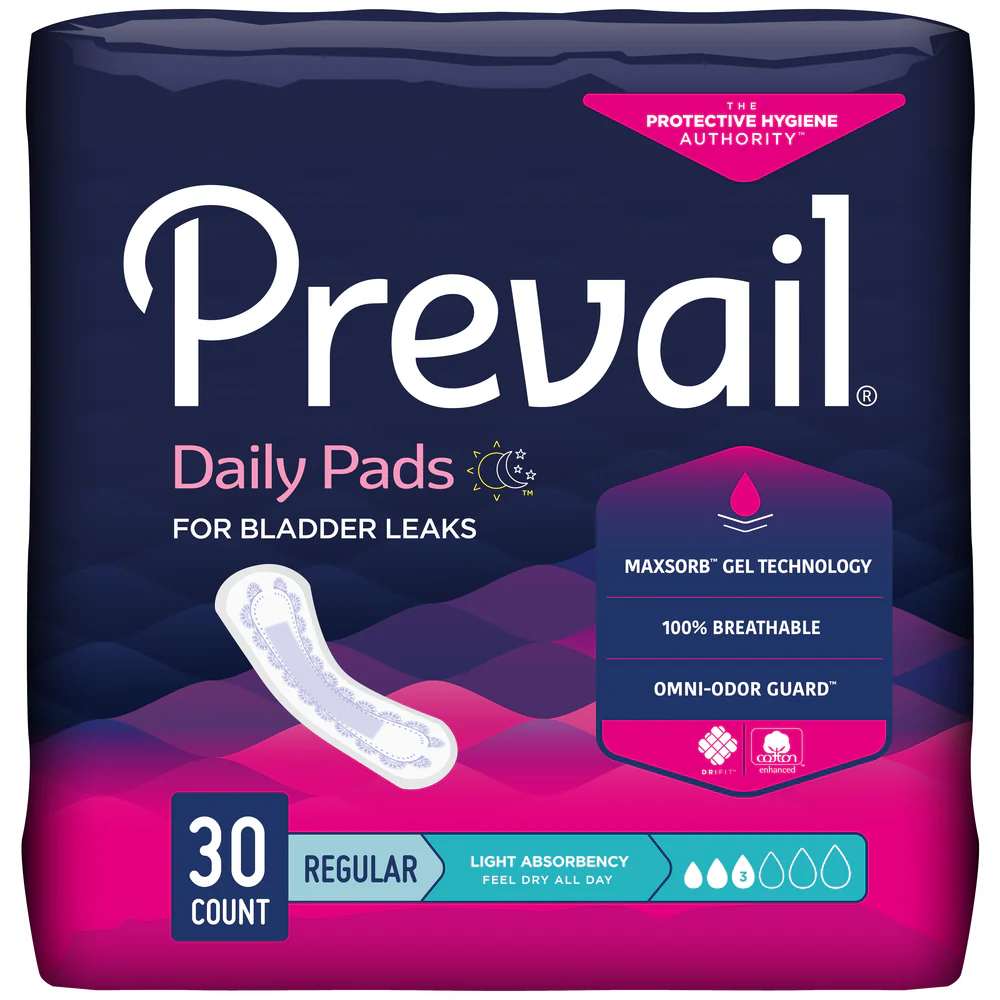 Prevail Incontinence Bladder Control Pads for Women - Image 3