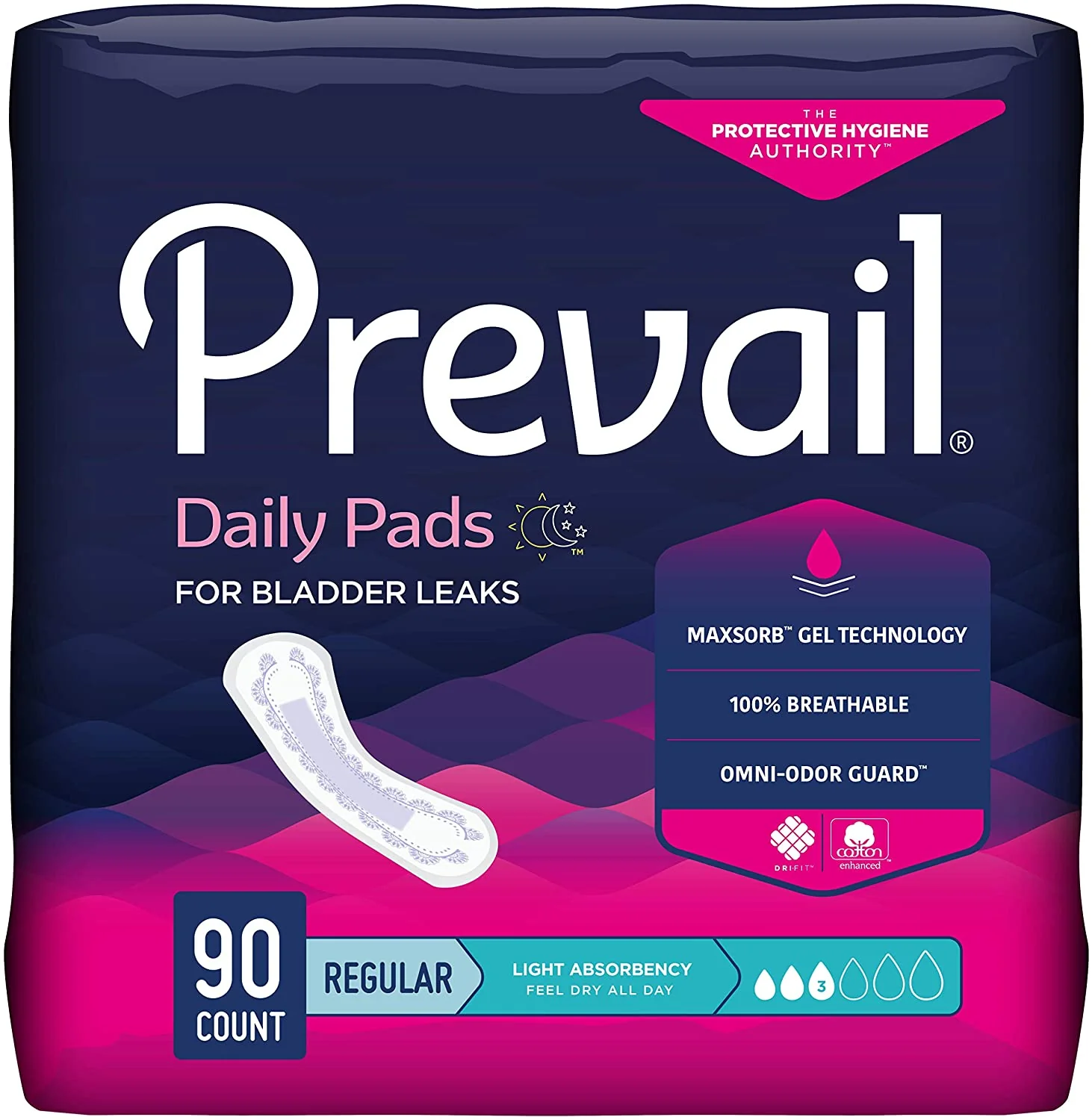 Prevail Incontinence Bladder Control Pads for Women - Image 4