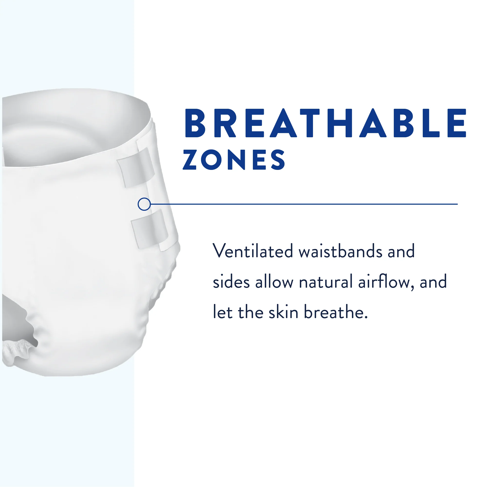 Prevail Nu-Fit Incontinence Daily Briefs, Maximum Absorbency, Refastenable Tabs - Image 3
