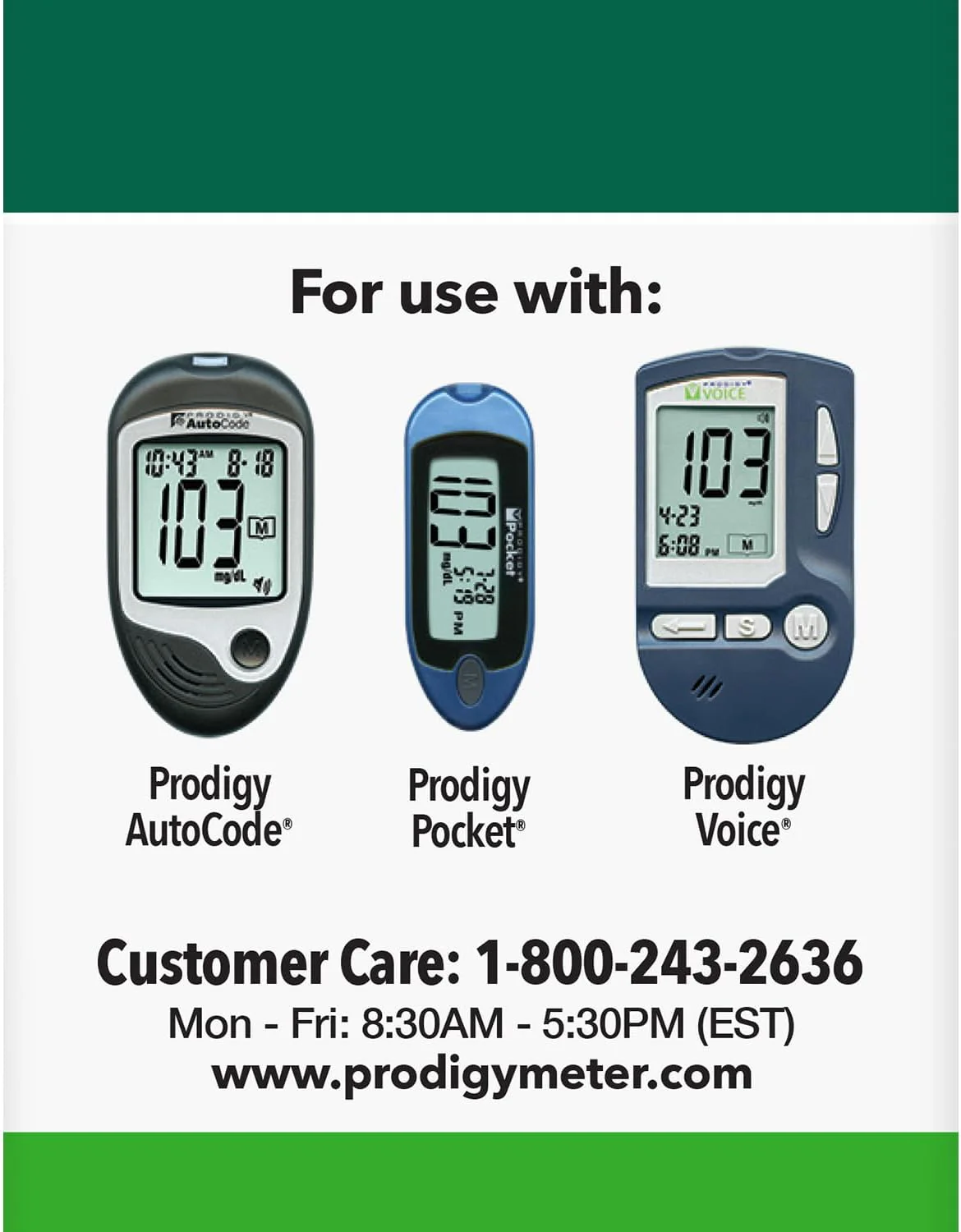 PRODIGY No Coding Blood Glucose Test Strips, Box of 50 Strips - Image 2