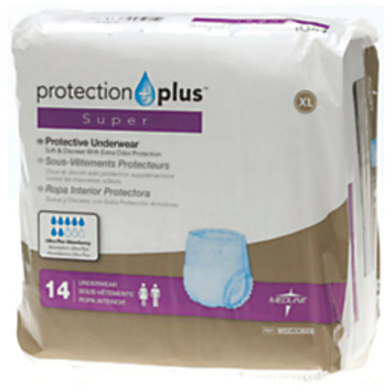 Protection Plus Super Protective Adult Underwear - Image 4