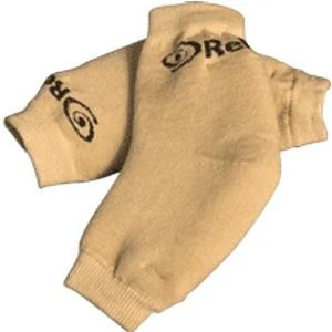 ReliaMed HEPLRG Beige Heel & Elbow Protector, Large, Up to 19" Limb Circumference. 1 pair