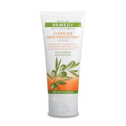 Remedy Medline Olivamine Clear-Aid Skin Protectant: 12 Count