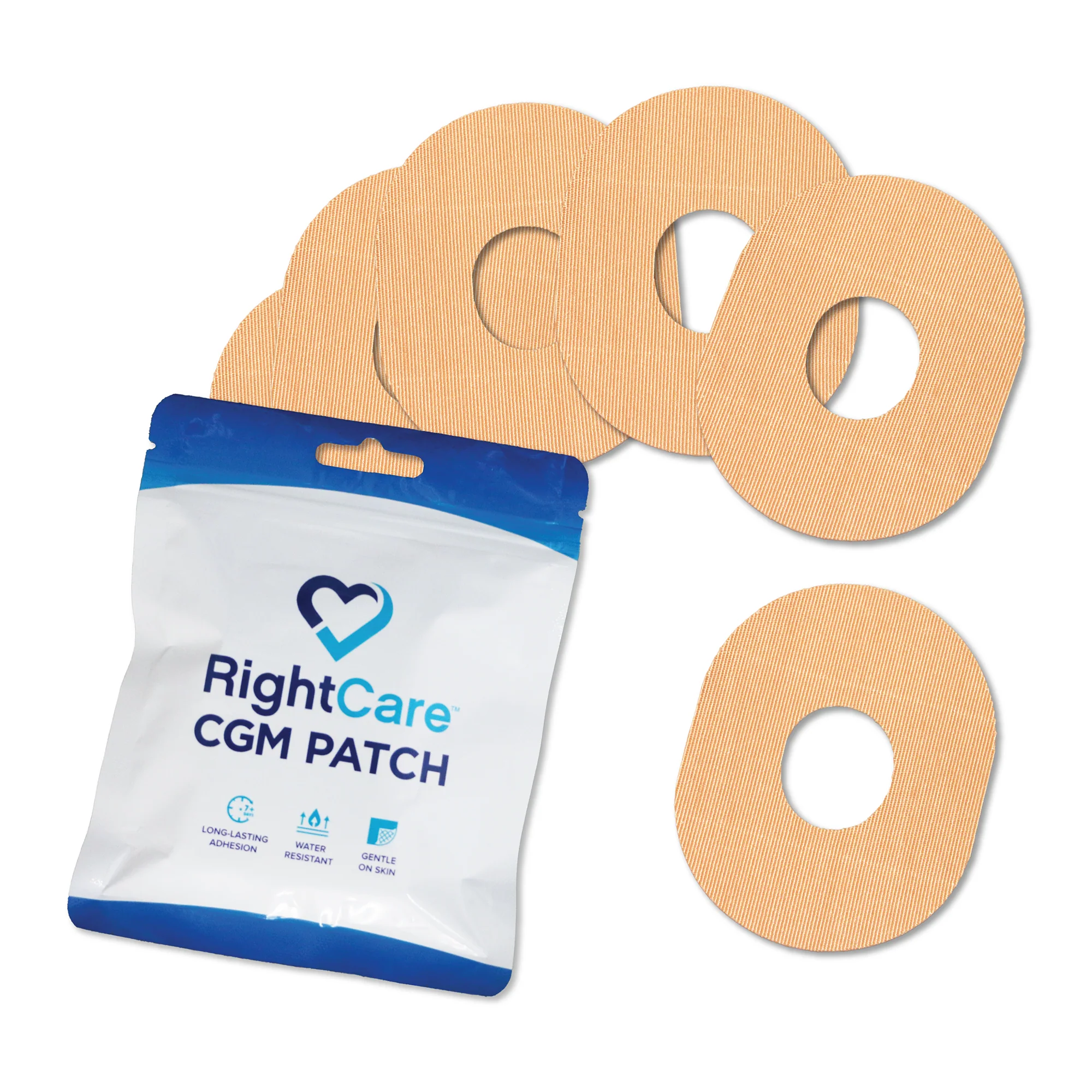 RightCare CGM Adhesive Patch, Dexcom G7, Bag of 25 - Image 4