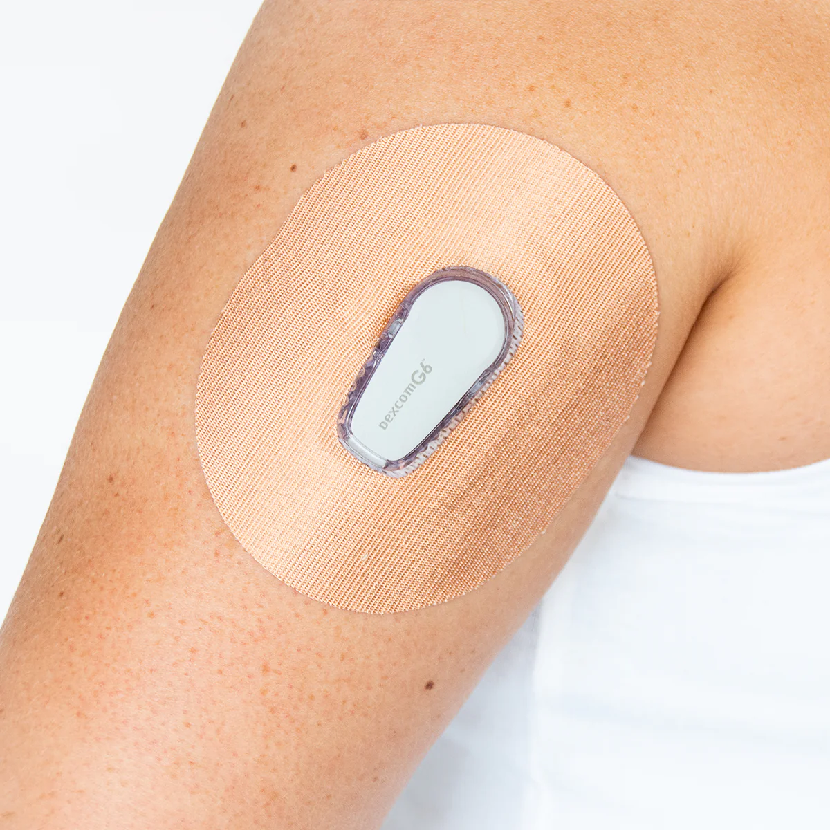 RightCare CGM Adhesive Patch made with KT Tape, Dexcom G6, Bag of 25 - Image 3