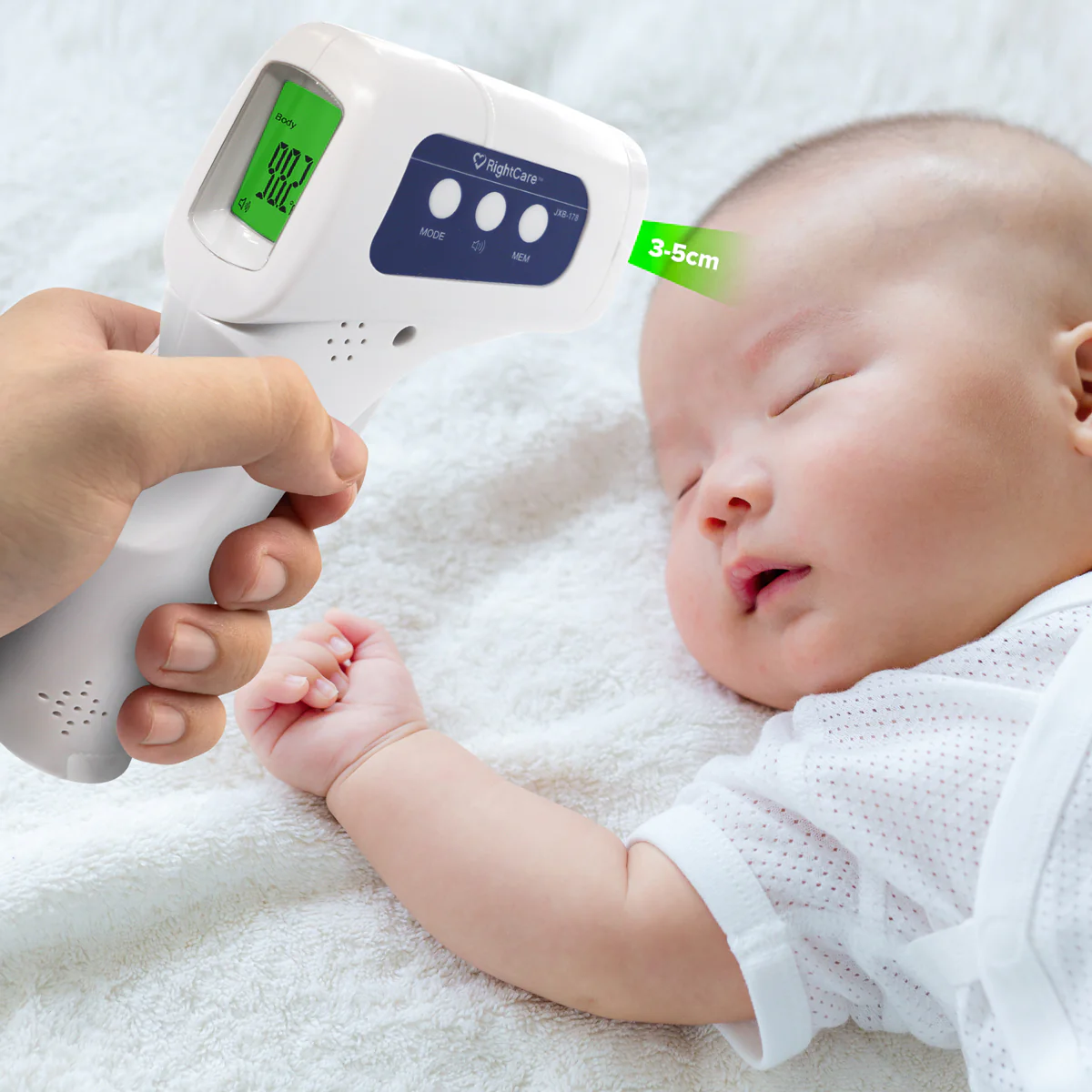 RightCare No-Touch IR Forehead Thermometer with Instant Results - Image 6