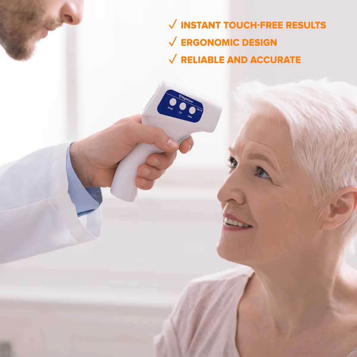 RightCare No-Touch IR Forehead Thermometer with Instant Results - Image 7