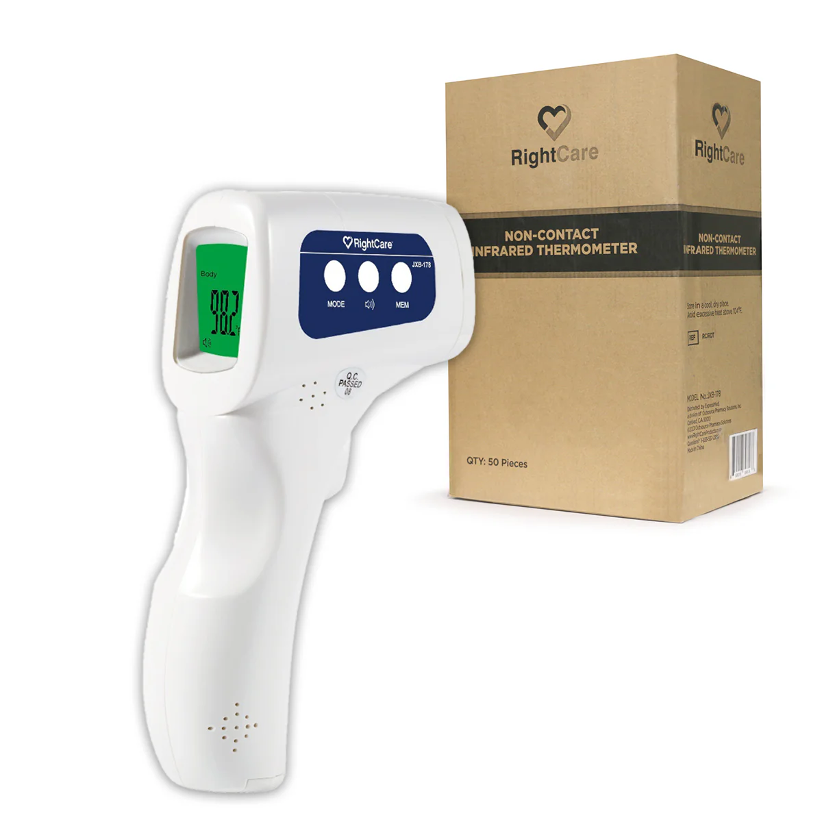 RightCare No-Touch IR Forehead Thermometer with Instant Results - Image 9
