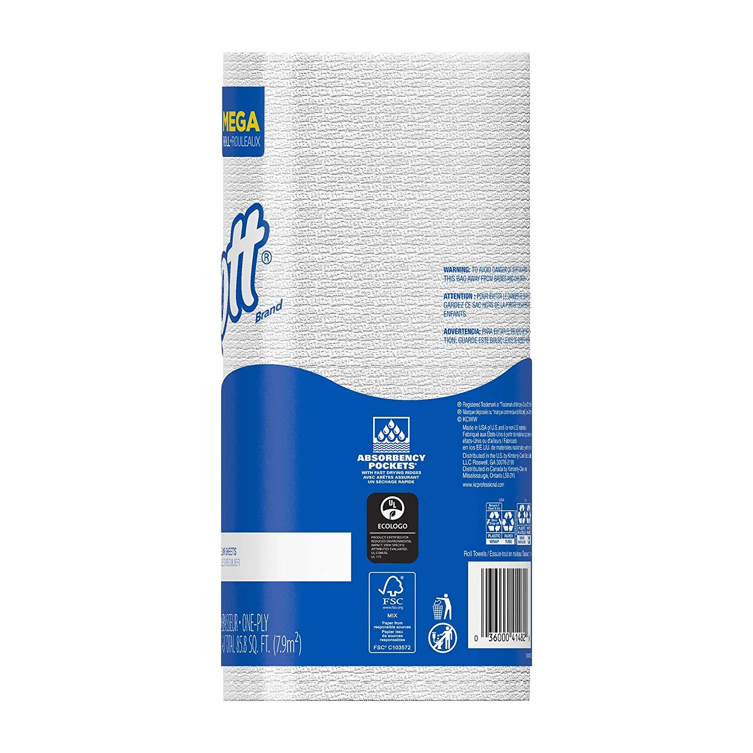 Scott Kitchen Paper Towel Roll 8.78 X 11 Inch, Case of 20 - Image 3