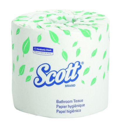 Scott Toilet Tissue: 80 Count, White, 4" x 4.1" (Sheet Size) - Image 3