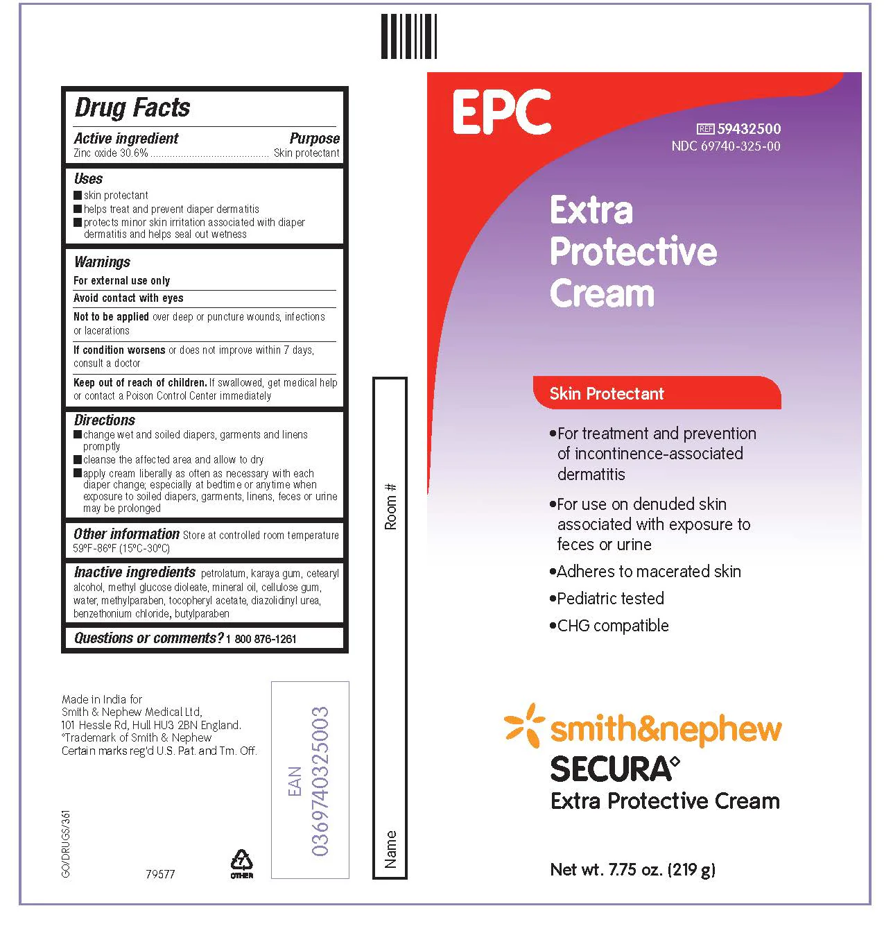 Secura 59432500 Extra Protective Cream, 1 Tube - Image 2