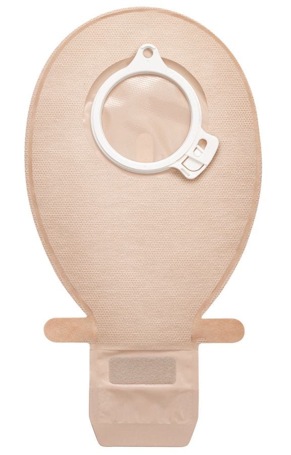 SenSura Click Wide 11196 Two-Piece Filtered Ostomy Pouch Box of 20