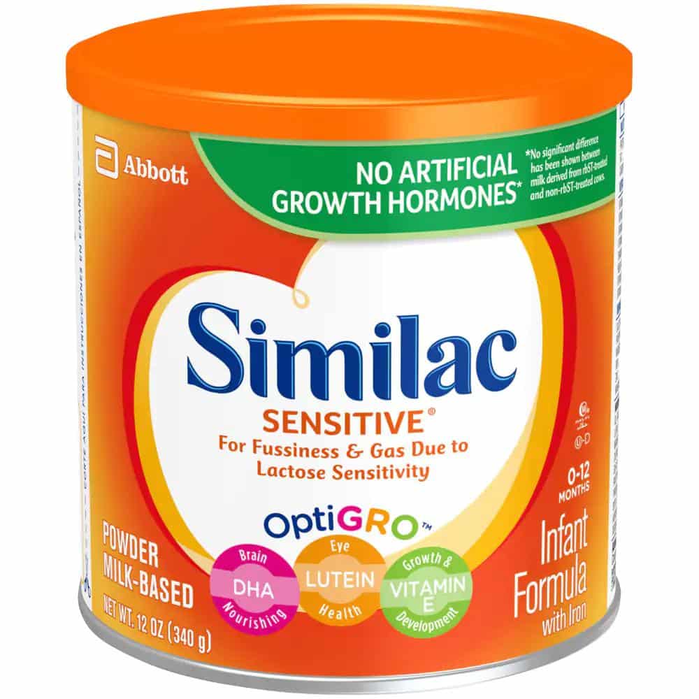 Similac Sensitive Infant Formula, 13 Ounce Can Liquid