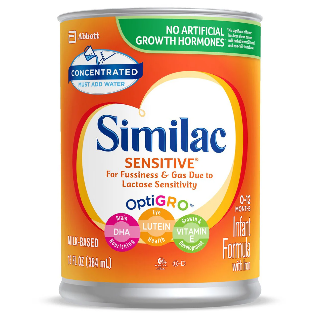 Similac Sensitive Infant Formula, 13 Ounce Can Liquid - Image 2