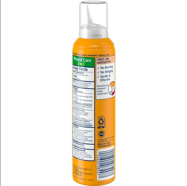 Simply Saline 3 in 1 Wound Wash 7.1 oz Bottle - Image 2