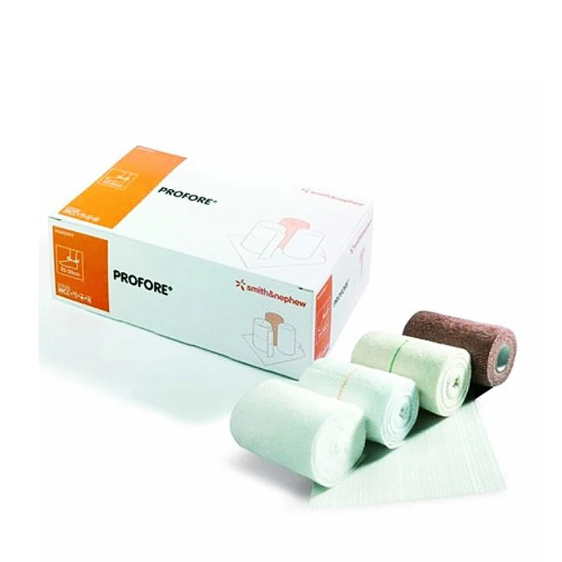 Smith & Nephew 66020016 4 Layer Compression Bandage. Case of 8