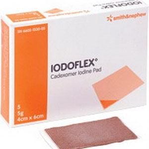 Smith & Nephew 6602133005 Cadexomer Iodine Gel Pad Dressing Box of 5 - Image 3