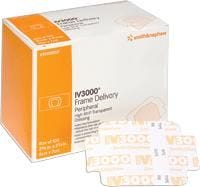 Smith & Nephew Opsite IV3000 Frame Delivery Moisture Responsive Catheter Dressing, 4" x 4-3/4, Box of 50