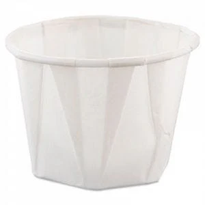 Solo 100-2050 Souffle Cup 1 oz. White Paper, Pack of 250