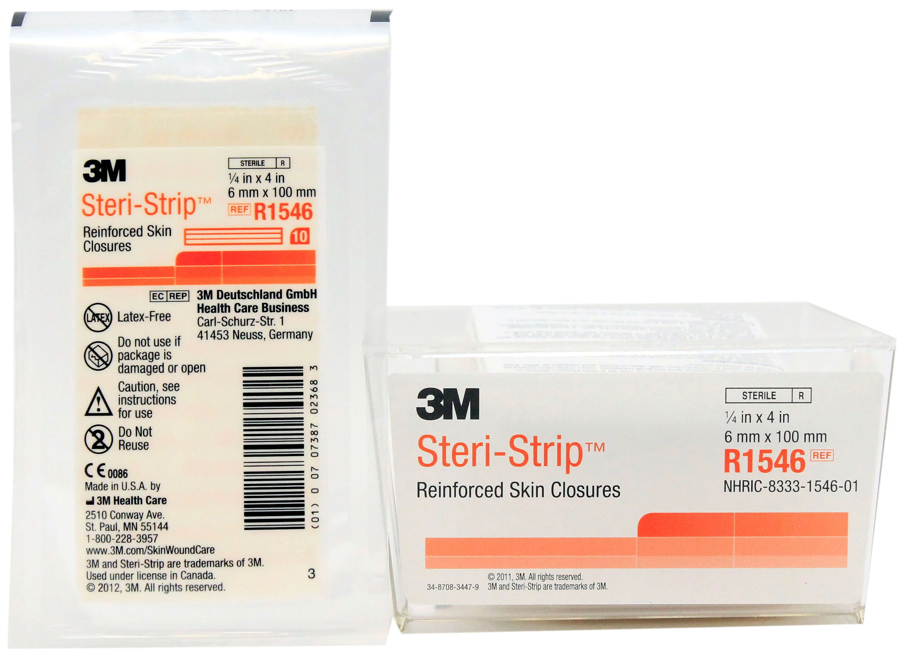 SteriStrip R1546 Skin Closure Strip Pack of 10 - Image 2