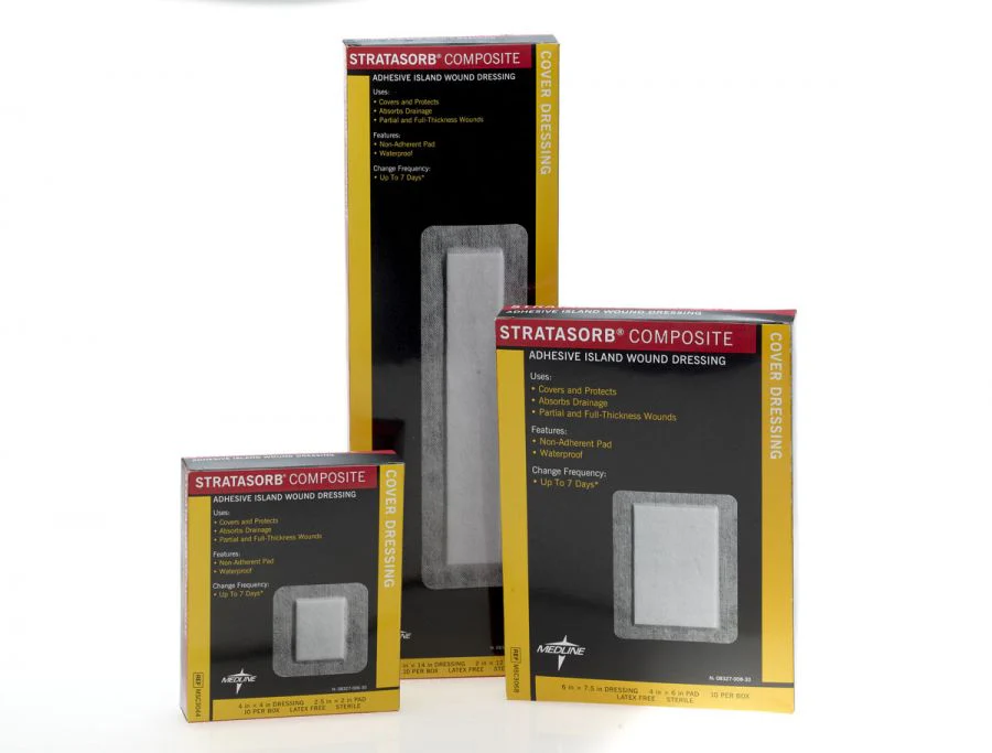 Stratasorb MSC3044 Composite Island Dressing 1 Each - Image 2