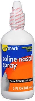 Sunmark Saline Nasal Spray - 3 oz