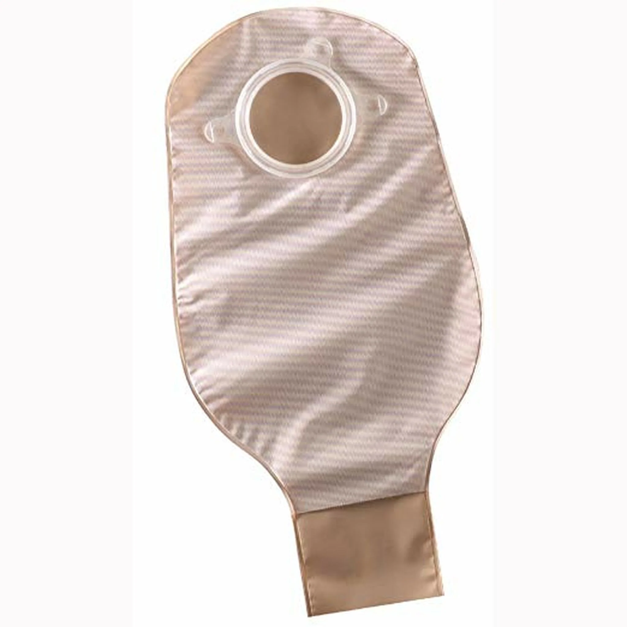 Sur-Fit Natura Two-Piece Pouch, Drainable, Clipped Closure, 10 Inch, Opaque