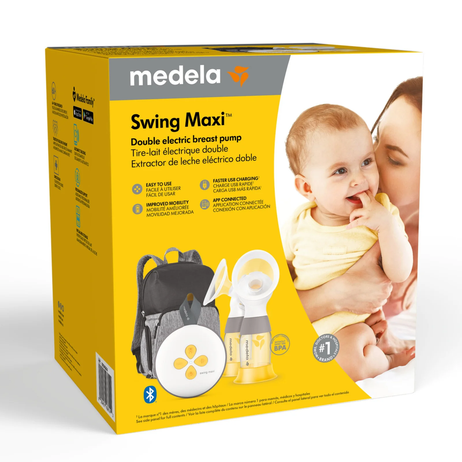 Swing Maxi Double Electric Breast Pump Kit, 1 Each - Image 2