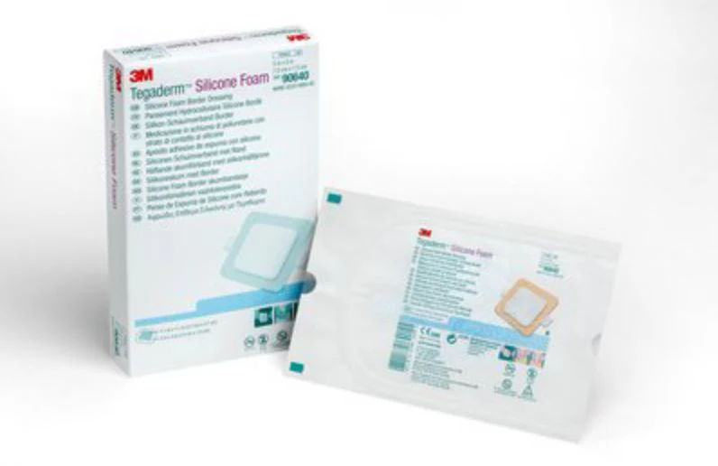 Tegaderm 90640 Silicone Foam Border Dressing Case of 60 - Image 2