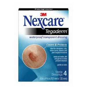 Tegaderm Stretch Gauze Bandage 4" x 4 3/4" Box of 4 - Image 4