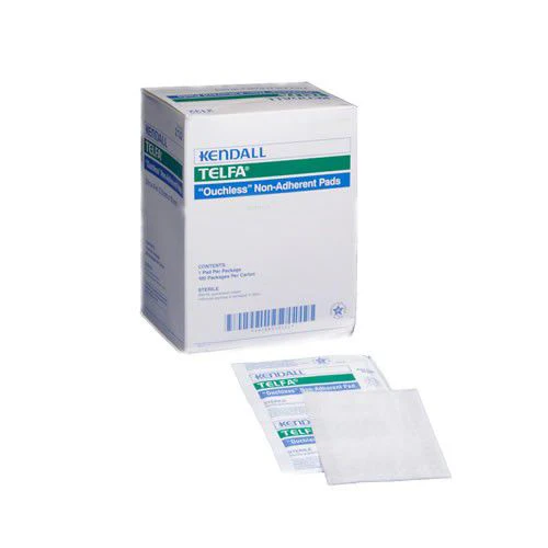 Telfa 1238 Non-Adherent Dressing Pad Prepack, 3 x 8 Inch, Box of 50