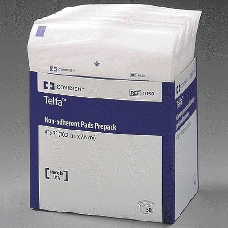 Telfa Ouchless 1050 Non-Adherent Dressing Pack of 50