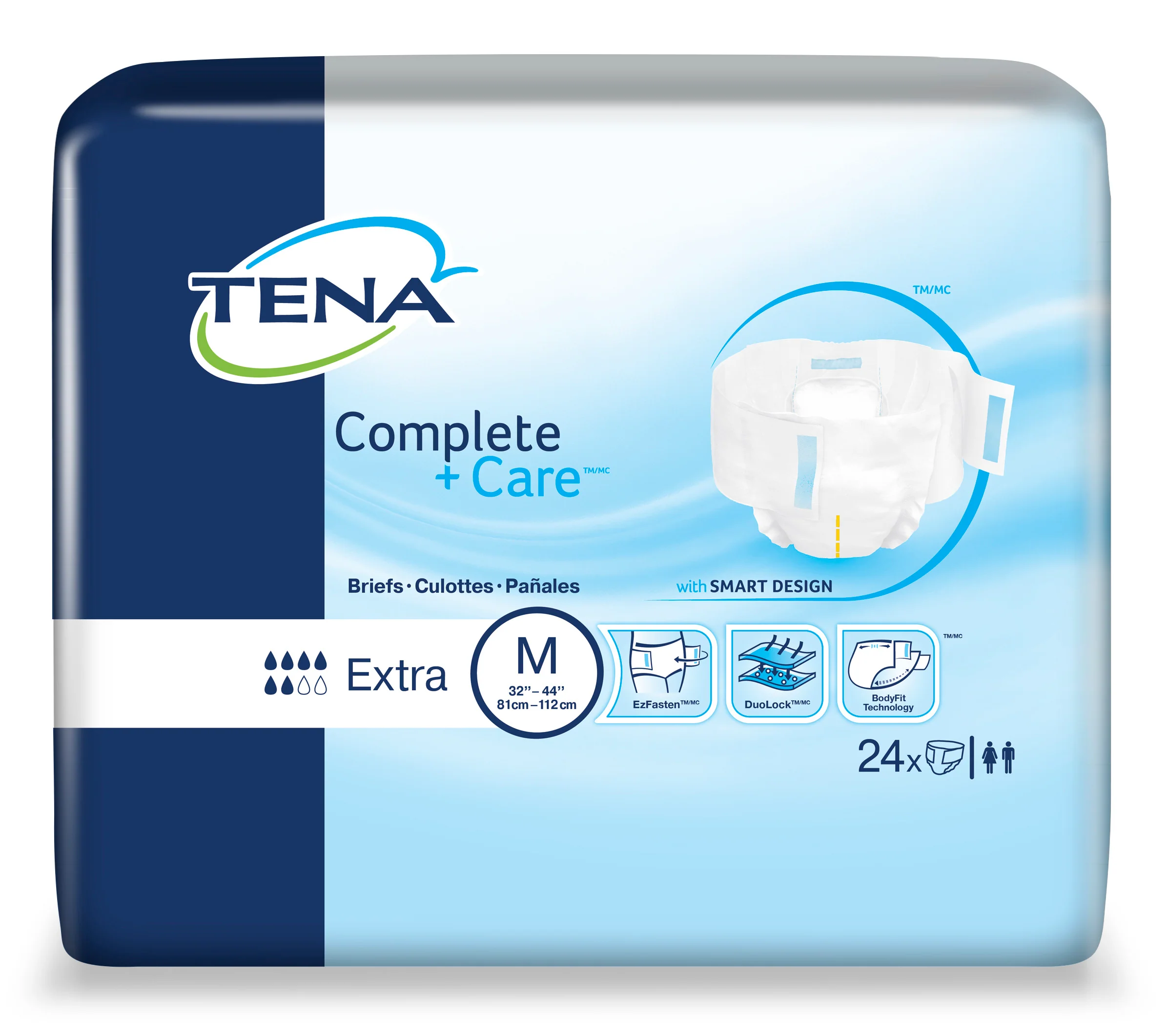 TENA Complete +Care Incontinence Brief - Image 3