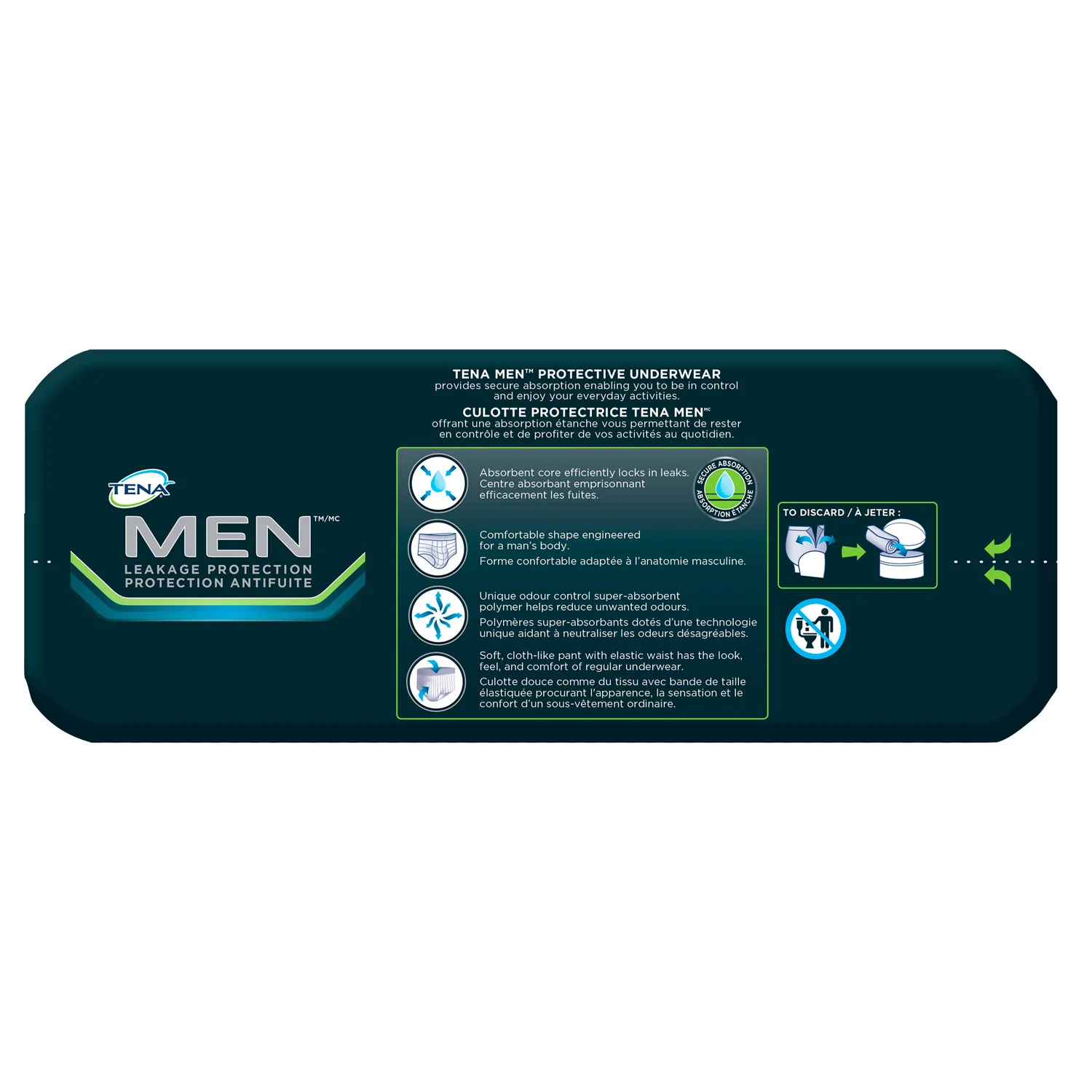TENA MEN Protective Incontinence Underwear Super Plus Absorbency - Image 10