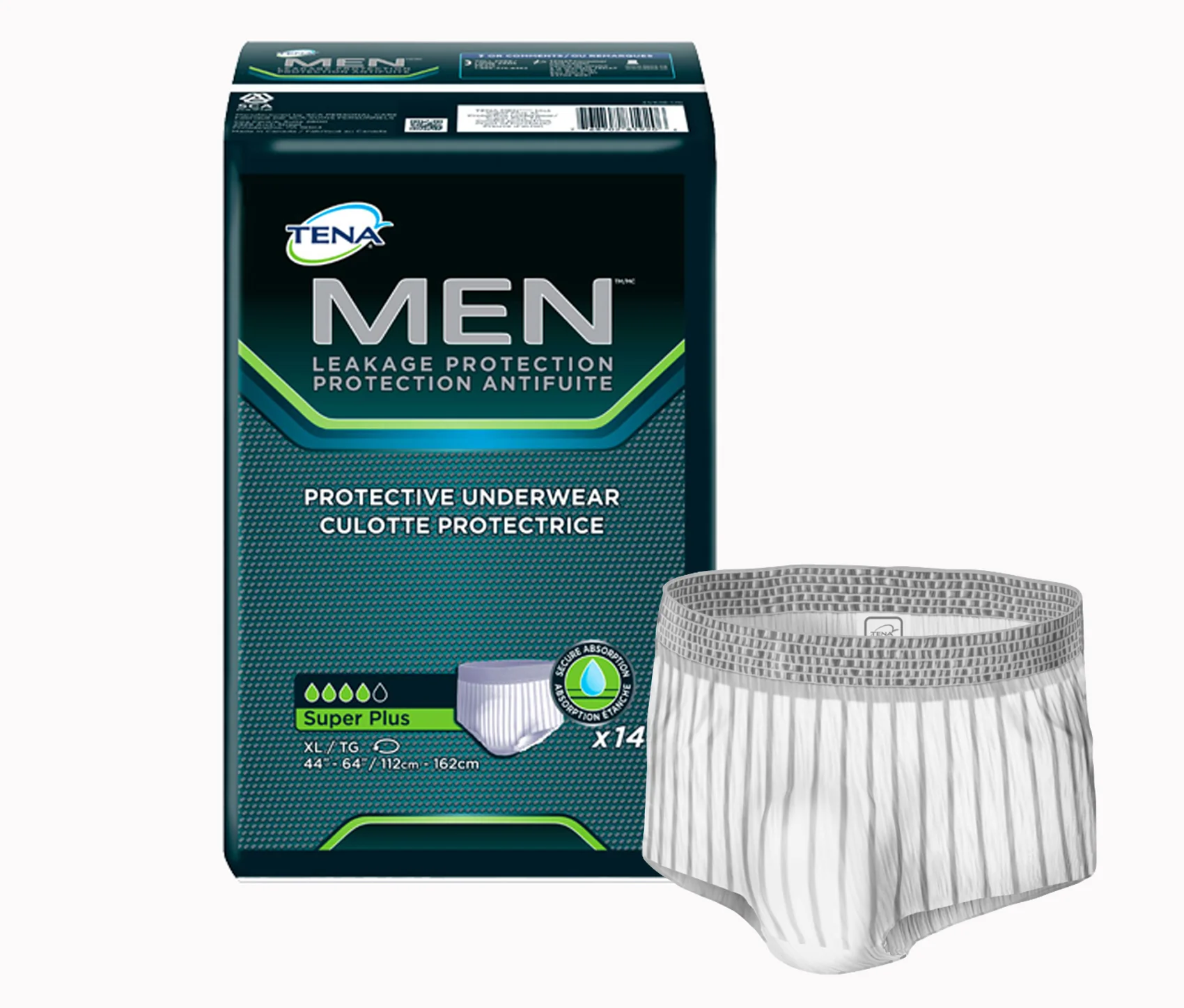 TENA MEN Protective Incontinence Underwear Super Plus Absorbency - Image 7