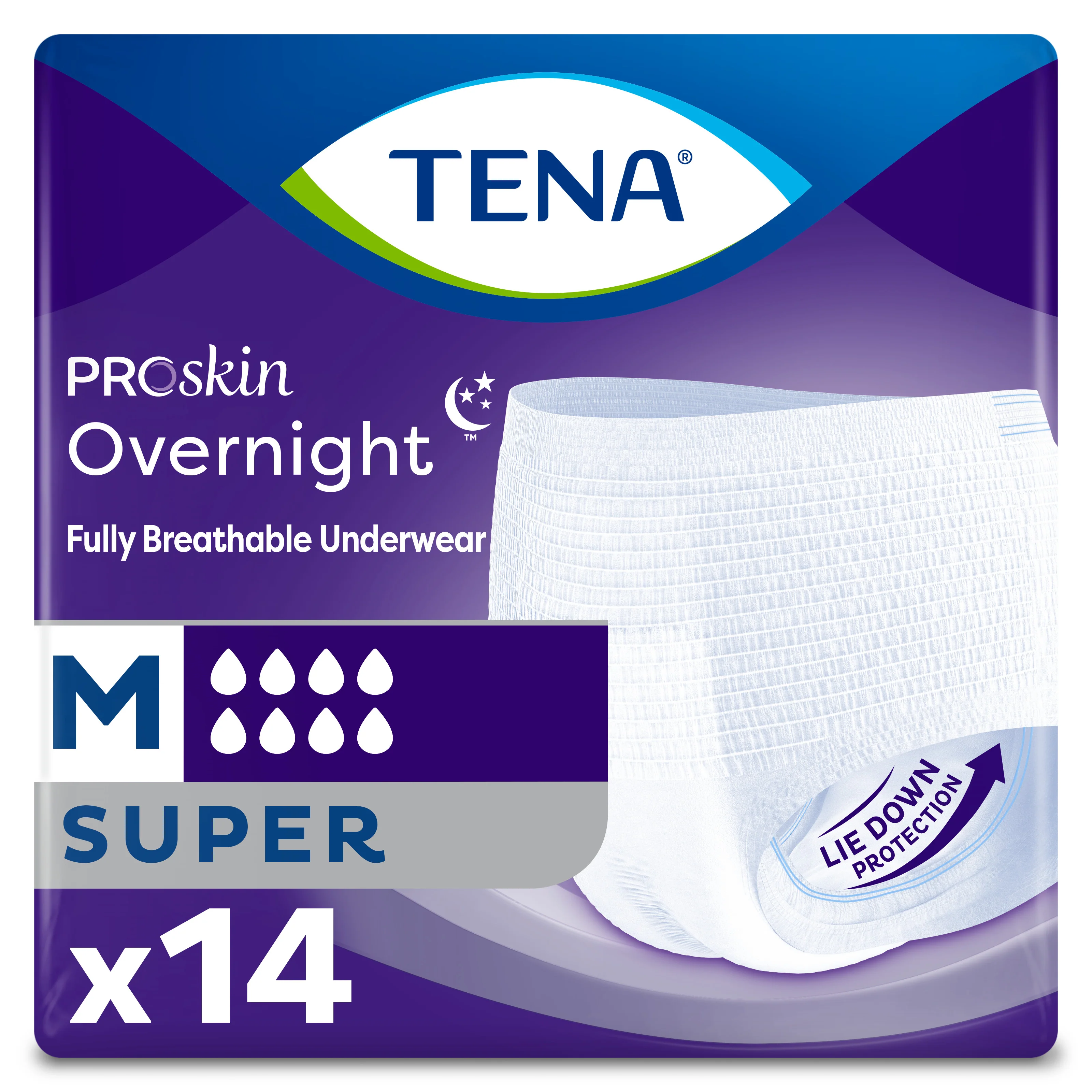 TENA Overnight Super Fully Breathable Underwear - Image 3