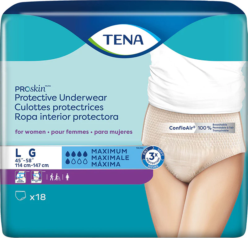 TENA ProSkin Incontinence Underwear for Women with Maximum Absorbency - Image 8