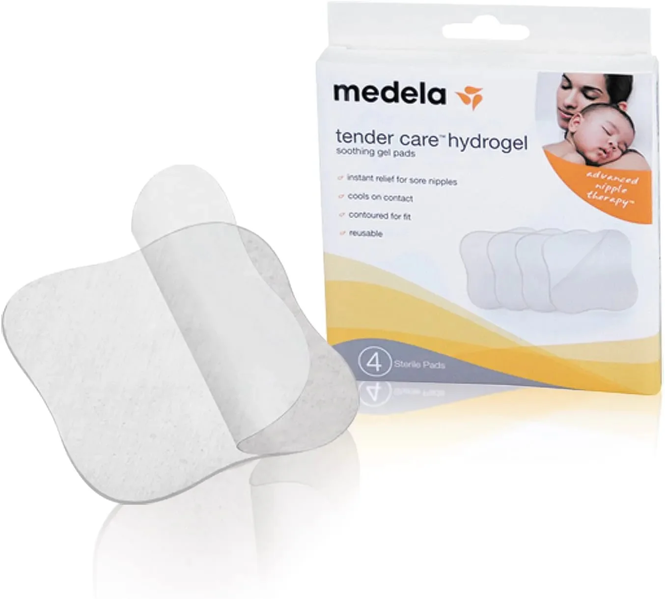Tender Care Hydrogel Pads, Reusable Box of 4 - Image 2