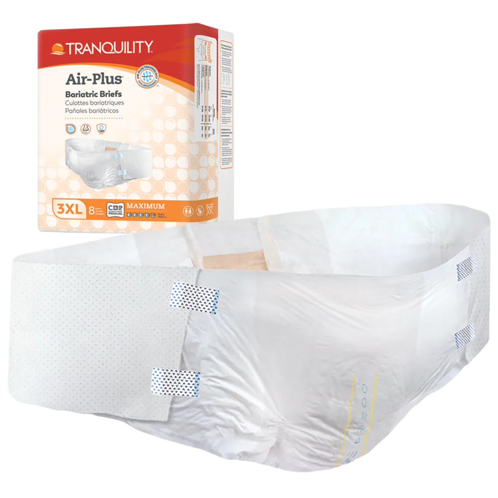 Tranquility® Air-Plus® Hi-Rise™ Bariatric Briefs - Image 6
